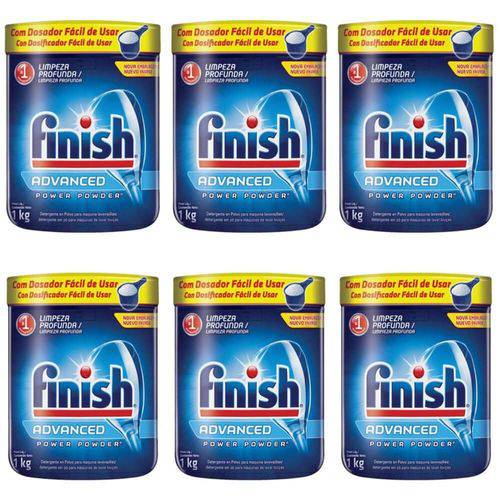 Tudo sobre 'Finish Detergente em Pó Lava Louça 1kg (kit C/06)'