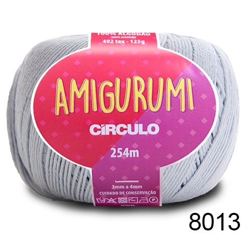 Fio Amigurumi Circulo - Cor: 8013 Glacial