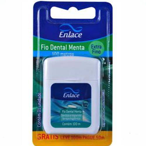 Fio Dental Extra Fino 100m Embalagem C/1
