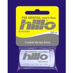 Fio Dental Hillo Extra Fino 100 Mts