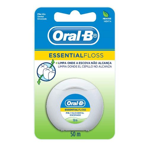 Fio Dental Oral-B Essential Floss Menta 50 Metros