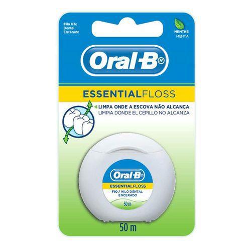 Fio Dental Oral B Essential Floss Menta 50 Metros