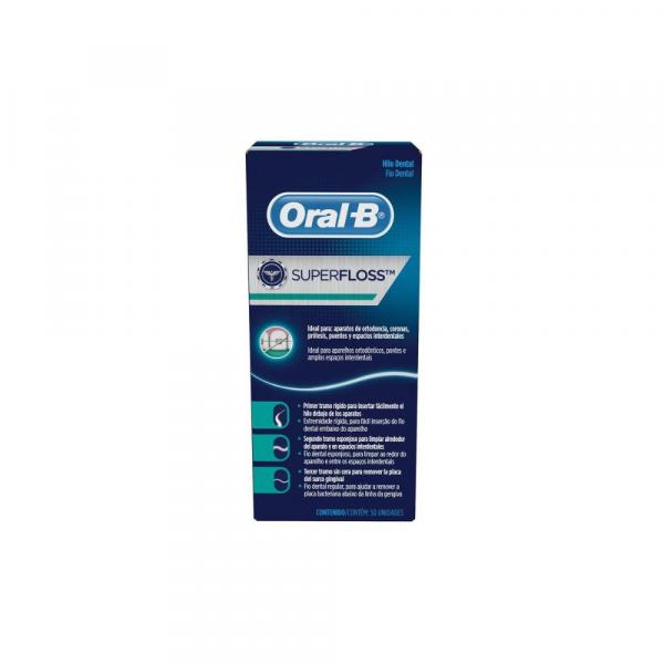 Fio Dental Oral-B Super Floss 50m - Oral B