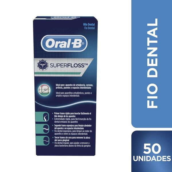 Fio Dental Oral-B Super Floss - 50m - Oral B