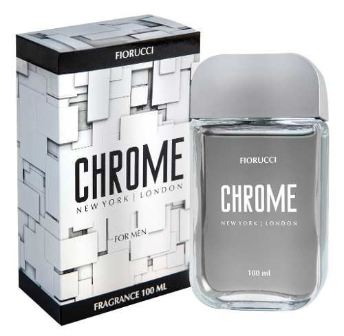 Fiorucci Chrome Deo Colônia 100ml (Kit C/03)