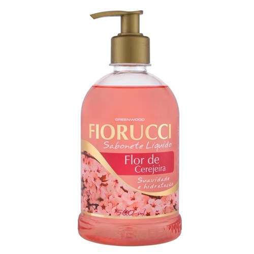 Fiorucci Sabonete Líquido 500Ml - Flor de Cerejeira