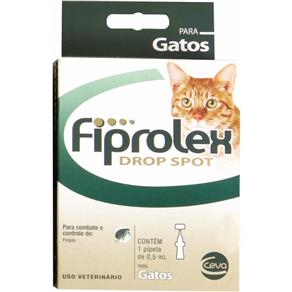 Fiprolex Drop Spot Gatos 0,5 Ml