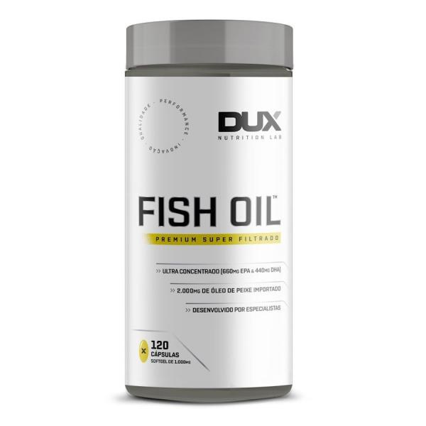 Fish Oil 120 Cápsulas - Dux Nutrition