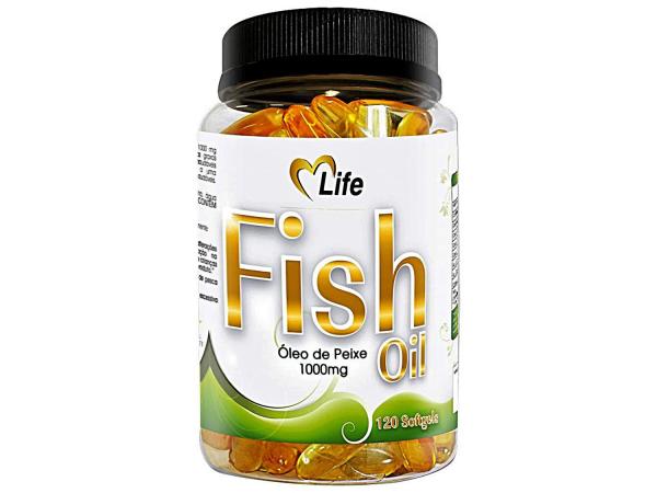 Fish Oil 120 Cápsulas - MLife