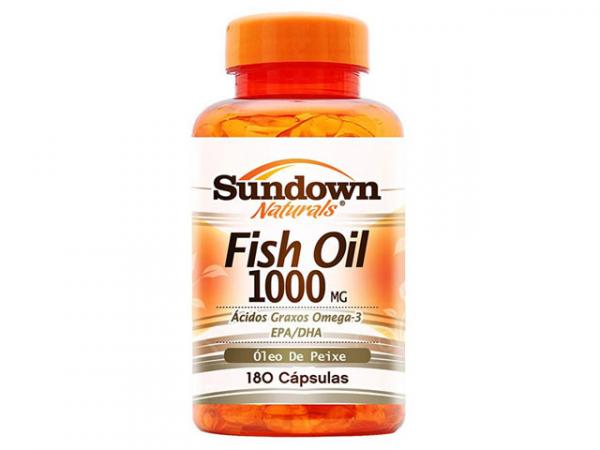 Fish Oil 1000 180 Cápsulas - Sundown Naturals