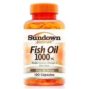Fish Oil 1000Mg 120 Caps - Sundown Naturals