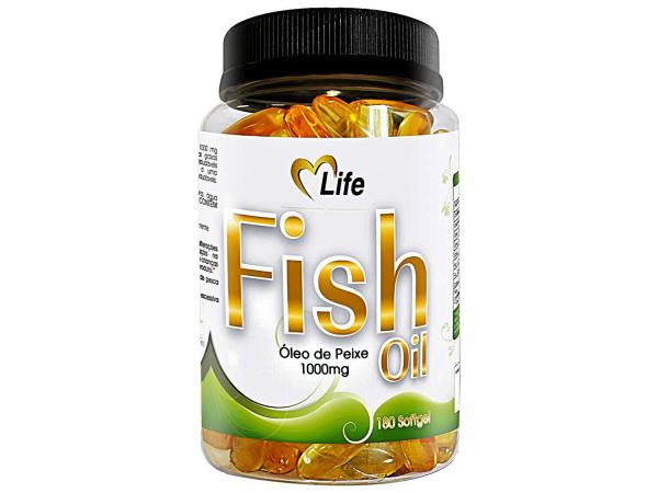 Fish Oil 180 Cápsulas - MLife