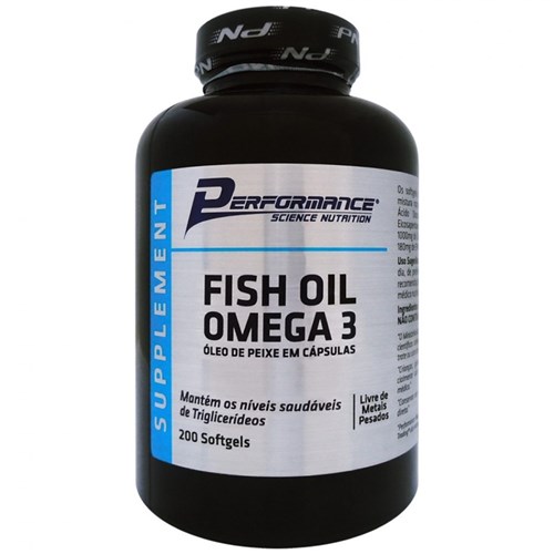 Fish Oil Ômega 3 (200 Caps) - Performance Nutrition