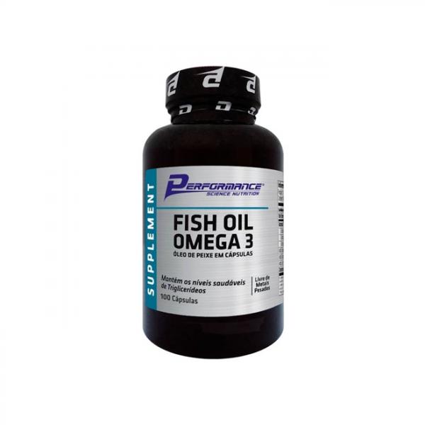 Fish Oil Ômega 3 Performance 100 Cápsulas - Performance Nutrition