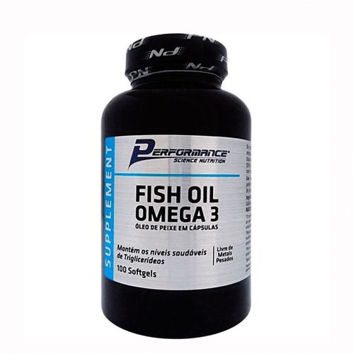Fish Oil Omega 3 Performance 100 Softgels