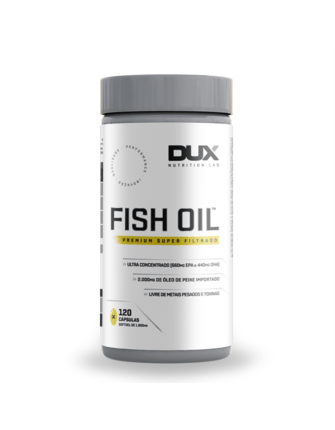 Fish Oil - Pote 120 Cápsulas Fish Oil