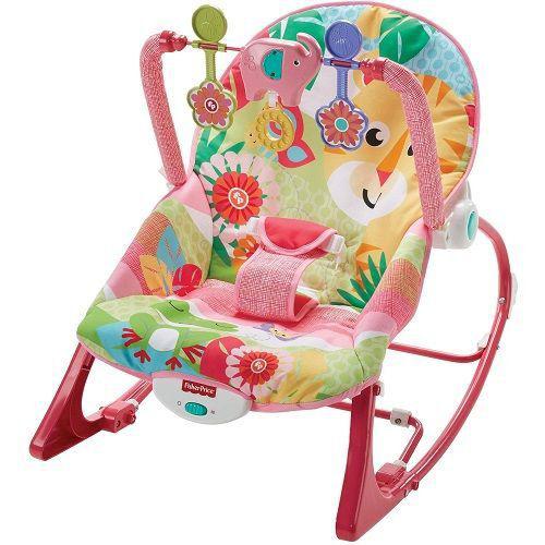 FISHER-PRICE Cadeira Balanco Tigre Rosa Mattel FMN51