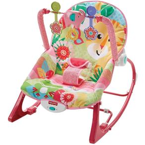 Fisher-Price Cadeira Balanco Tigre Rosa Mattel