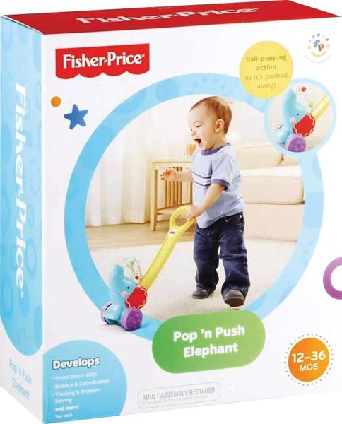 Fisher Price Elefante Bolinhas Divertidas Y8651 - Mattel