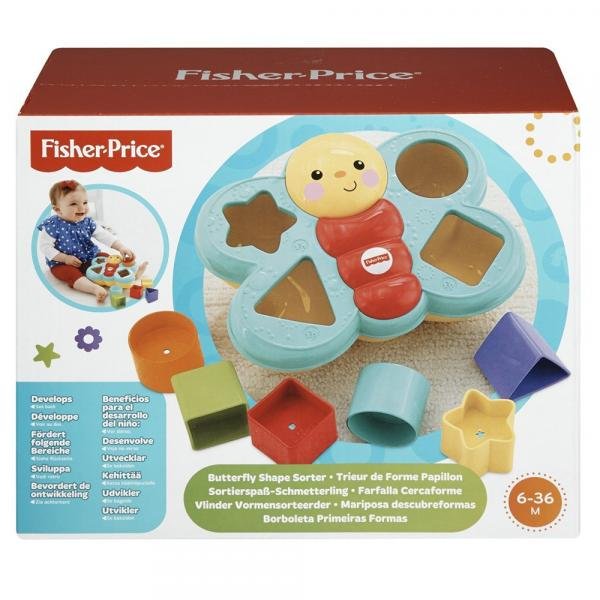 Fisher Price - Encaixa Borboleta - Mattel