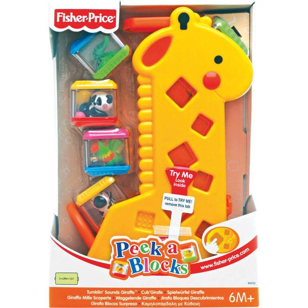 FISHER-PRICE Girafa com Blocos - Mattel