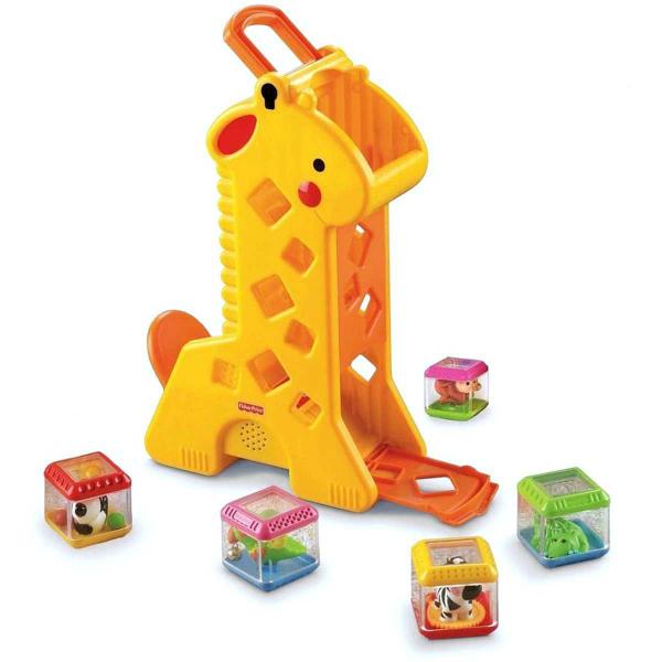 Fisher-price Girafa com Blocos Mattel