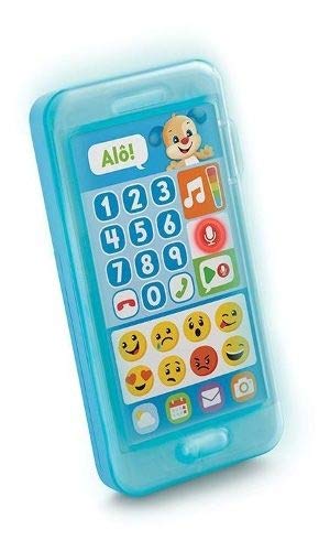 Fisher Price Telefone com Emojis Azul - Mattel
