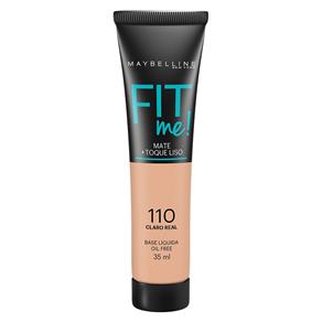 Fit Me! Maybelline - Base Líquida - 110 - Claro Real