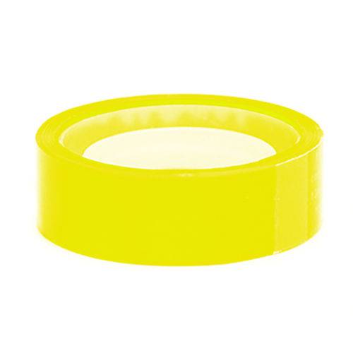 Fita Adesiva/durex 12x10 Amarelo Fluorescente