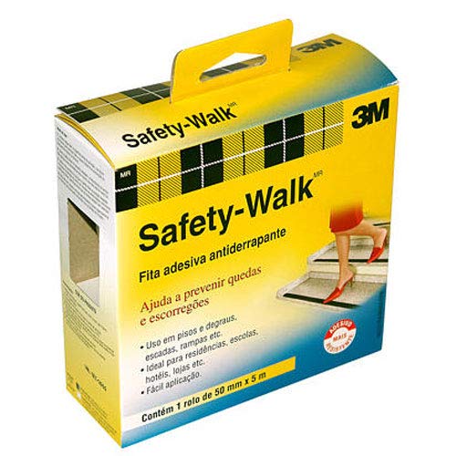 Fita Antiderrapante Safety-Walk, 3M H0001912452, Preto