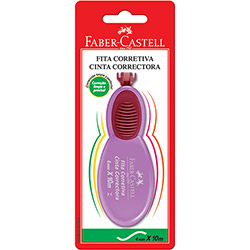 Tudo sobre 'Fita Corretiva Faber Castell Ergonômica Rosa'