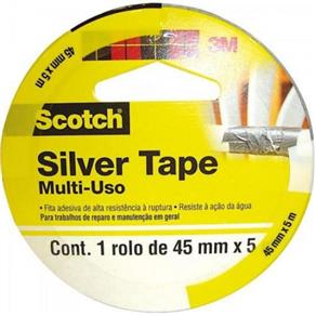 Fita de ALTA Resistencia Cinza Silver Tape SCOTCH3939 45MMX5M 3M