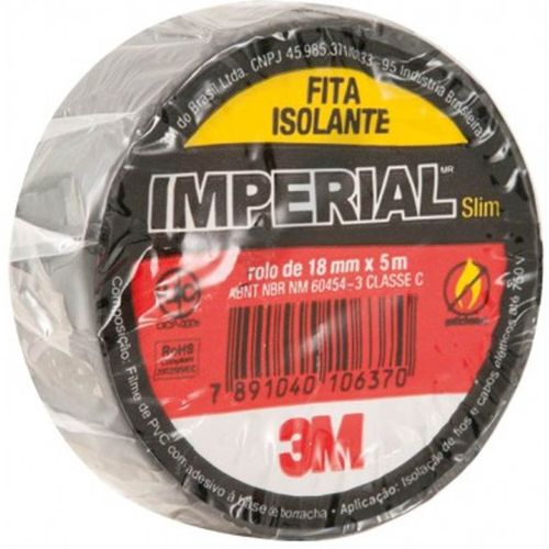 Fita Isolante Imperial Slim 18mm X 5m