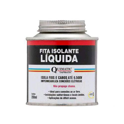Fita Isolante Liquida 200ml - Preta-bd 1