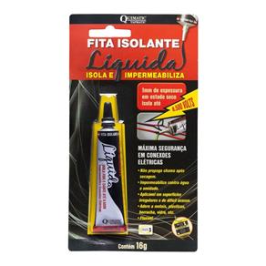 Fita Isolante Liquida Preta Bisnaga 16G Quimatic