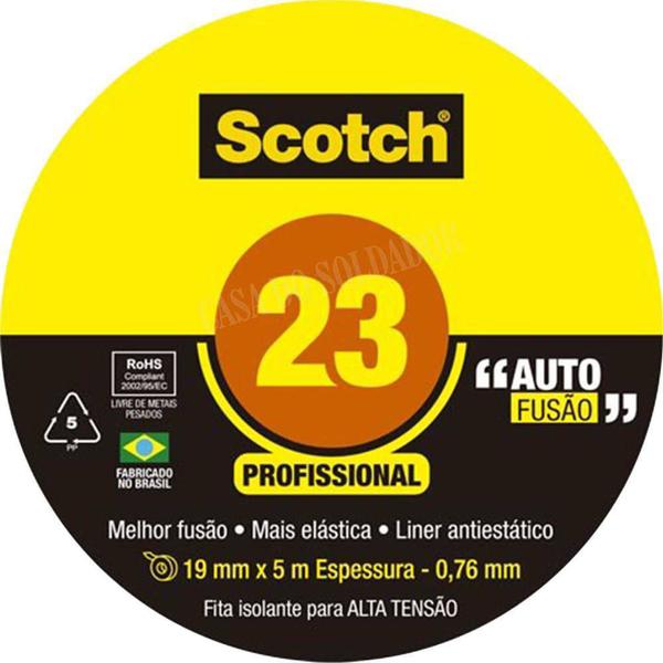 Fita Isolante 3m Auto Fusa0 19mmx10m