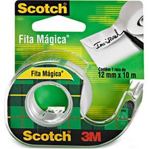 Fita Magica 3M Scotch 810 C/ Dispensador 012 Mm X 010 M H0002043349