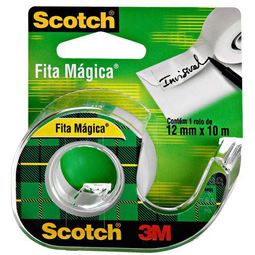 Fita Mágica Scotch® - 12 Mm X 10 M - com Suporte