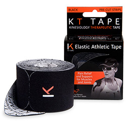 Fita Pré Cortado 5.5M Preto - KT Tape