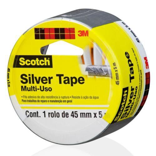 Fita Silver Tape Scotch 45mmx5m 3m