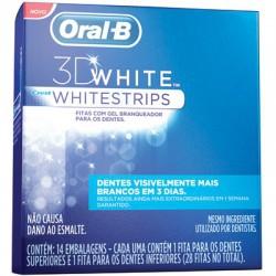 Tudo sobre 'Fitas com Gel Branqueador para os Dentes Oral-B 3D Whitestrips'