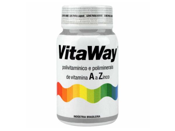 Tudo sobre 'Fitoterápico / Vitamina Vitaway Polivitamínico a Z - 120 Cápsulas - Fitoway'