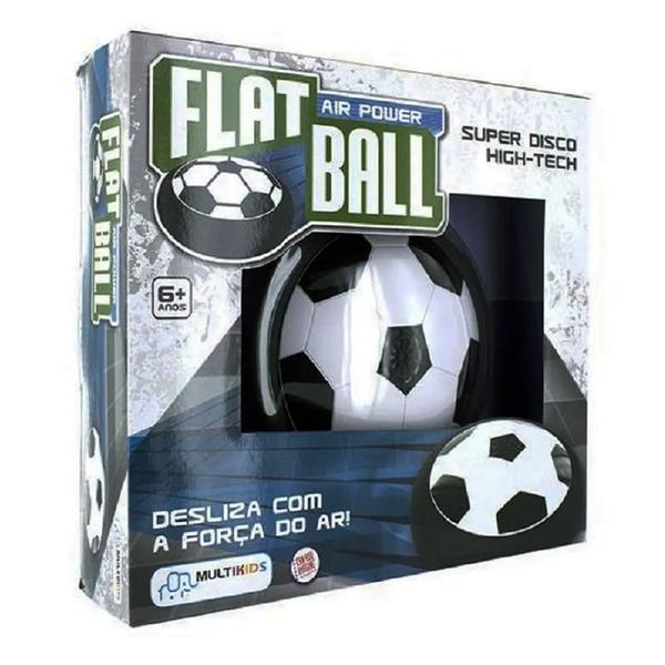 Flat Ball 4 Pilhas AA Preto/Branco - Multikids