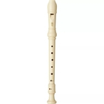 Flauta Doce Soprano Germanica Yrs-23 Creme Yamaha