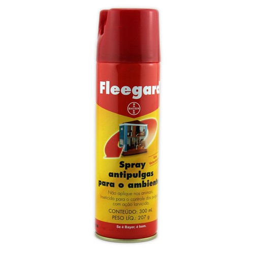 Fleegard Spray Anti-pulgas Ambiente 300ml Bayer