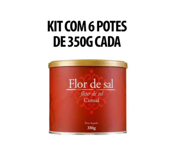 Flor de Sal 6x350g - Cimsal