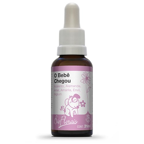 Floral para Animais o Bebê Chegou Bio Florais 37 Ml