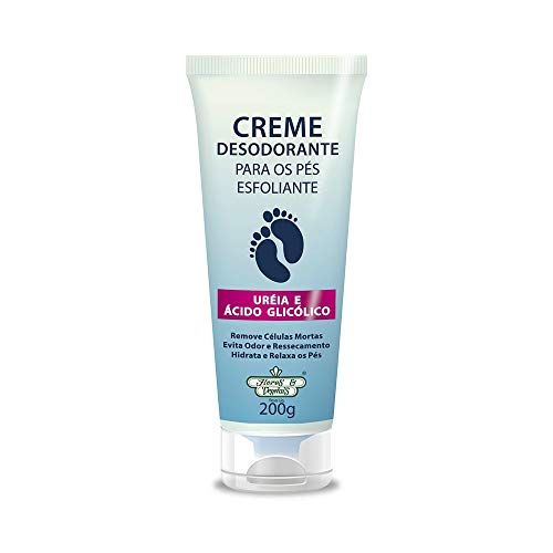 Flores&vegetais Creme Desodorante Esfoliante P/os Pés 200g