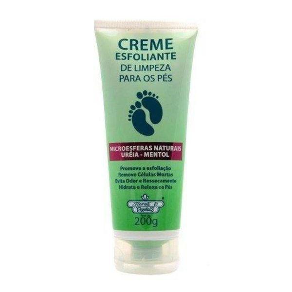 Flores Vegetais Creme Esfoliante P/ Pés 200g - Flores & Vegetais