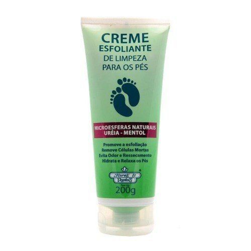 Flores & Vegetais Creme Esfoliante P/ Pés 200g